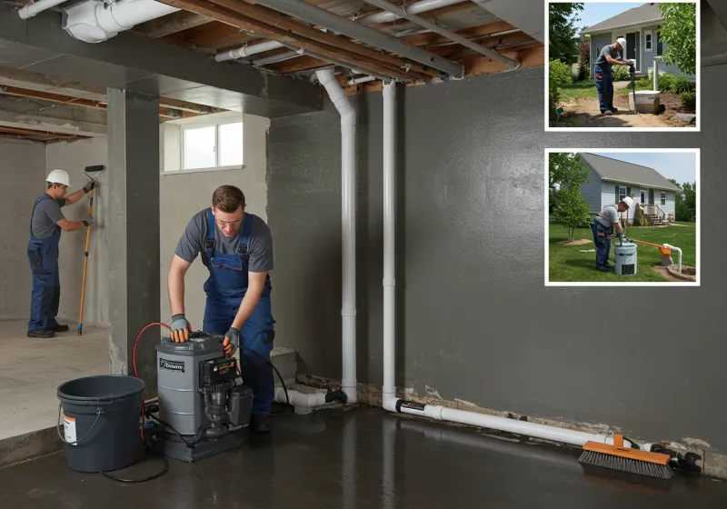 Basement Waterproofing and Flood Prevention process in Noblesville, IN